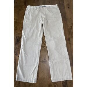 EUC Mens Polo Ralph Lauren classic fit khaki pants chino flat front size 36x30